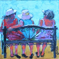 The Bench 12x12 — SOLD